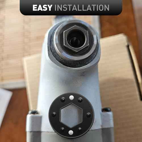 2 Pack RW8942 Oscillating Multitool Accessory Adaptor for Rockwell RW8942 Sonicrafter, fit Other Oscillating Accessories