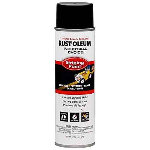 Rust-Oleum Corporation 1677838 S1600 Inverted Black Gloss 18 OZ. Spray, 18 Fl Oz (Pack of 1)