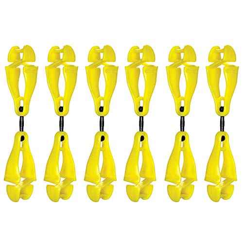 Ergodyne Squids 3420 Swiveling Glove Clip Holder with Dual Clips