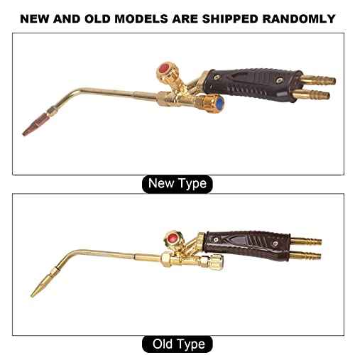 Thincol Welding Torch, H01-6/H01-20, Injection Type, Copper, Gold/Black, 39cm/57cm