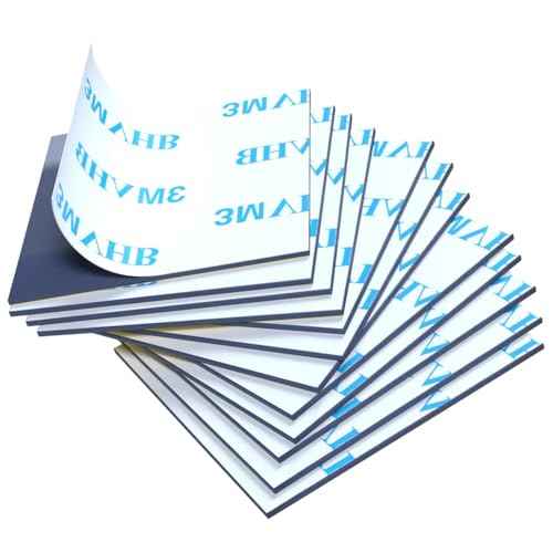 16 of 1.5 x 1.5 inch Pads Made of Compatible with 3M Tape Adhesive Double-Sided Glue Replacement Kit Square Pads