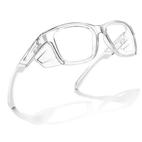 UKNOW Safety Glasses - Anti Fog Lenses - Eye Protection with Side Shields - ANSI Z87.1 Protective Eyewear - UV Protection