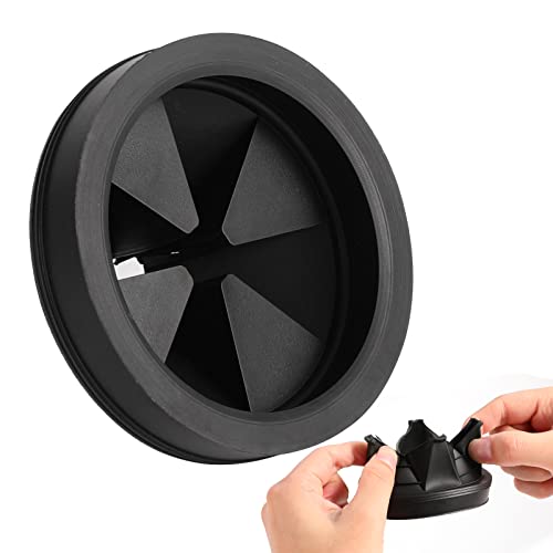 RQYEKDO 3-1/8" Upgraded EPDM Garbage Disposal Splash Guard, 1 Pack