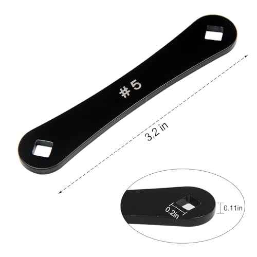 Acetylene Tank Wrench (2 Pcs), for B & MC Acetylene Tank Valves Wrench, Controlling The Opening And Closing of Acetylene Cylinders