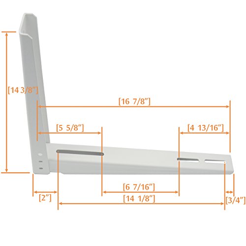 JEACENT 7000-15000 BTU Mini Split Wall Mount Bracket Without Crossbar