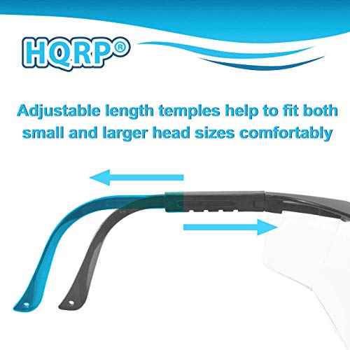 HQRP UV Protective Safety Goggles/Glasses for Yard work, Gardening, Lawn mowing, Weed whacking, Hedge trimming