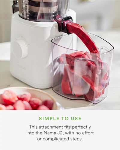 Nama Sorbet Attachment for J2 Juicer – Frozen Treat Maker Accessory