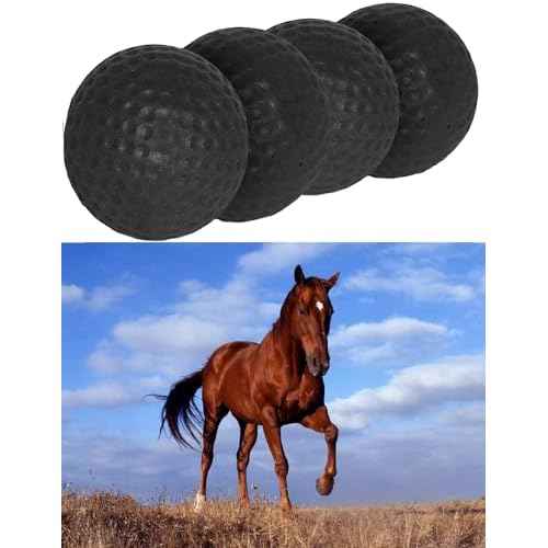 Ear Plug for Horses Foam Ear Plugs Ball tack and Supplies Horse Classic Equine Ear Plugs (Black)