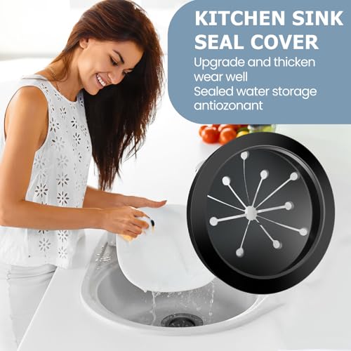 Garbage Disposal Splash Guard Collar 3-1/8in - Rubber Sink Baffle