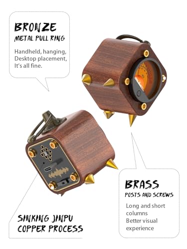 FEIFANZHE FVU01-M Wireless Retro VU Meter Panel | Sound Level Indicator