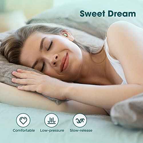 Ultra Soft Ear Plug for Sleeping, 120 PCs High Noise Cancelling Earplug with Aluminum Case, Industrial-Grade Hearing Protection Earplug for Snoring/Working/Studying/Side Sleeper, Slow Rebound