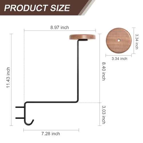 Helmet Holder Wall Mount, 4 Pack Motorcycle Helmet Rack, Helmet Hanger Rack Motorcycle with 2 Hooks Helmet Hanger for Motorcycle Bike Coats, Caps, Baseballs and Rugby Helmet