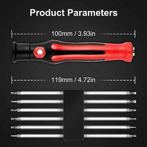 Screwdriver Set Special Repair Tools Compatible with Dyson V6/V7/V8/V10/V11 Vacuum Cleaner, Heavy Duty Star Torx Screwdriver Set, 6 in 1 Screwdriver Disassembly Tool Compatible with Dyson Supersonic