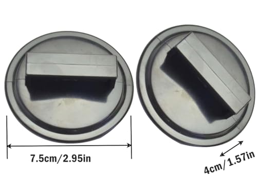 3-Inch Garbage Disposal Splash Guard & Sink Stopper - Universal Rubber Fit