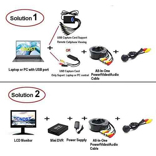 Hd CCTV Mini Spy Pinhole Security Camera 1200TVL 3.6mm 90degree Mini Hidden Analog Surveillance Camera(DST-240P1)