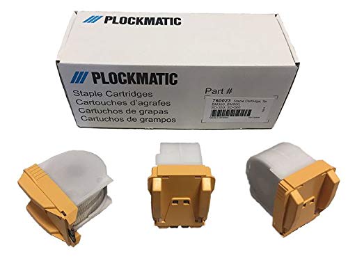 Morgana Plockmatic Staple Cartridges Pack of 3 - 15,000 Staples for Bookletmakers