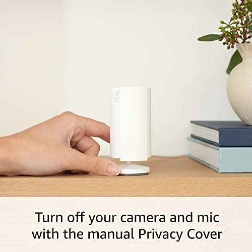 Ring Indoor Cam ? Home or business security in 1080p HD video, White