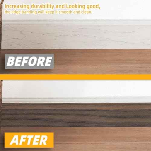 GSCIT Club Walnut Wallpaper, 2.4 inch X 15ft Self Adhesive Wood Grain Repair Tape Walnut Repair Patch for Tables, Chairs, Baseboards, Doors, Windows, Floors, Handicraft DIY.
