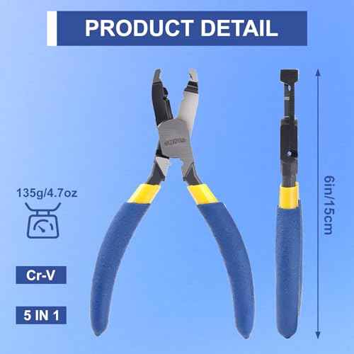Multi-Function Screw Extractor Pliers, Non-Slip Screw Removal Tool, Extracts Stripped, Broken, Rusted Screws, Screw Pliers for Tightening, Loosening and Gripping Nuts and Bolts£¬Wire pliers