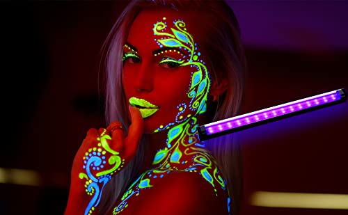 UV Black Light LED Strip 1ft for Fluorescent Tapestry & Party Decor