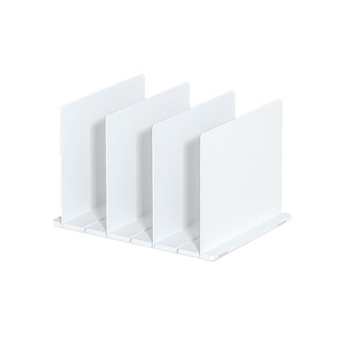 QIYUNI White Multi-Functional Bag Storage Rack Wardrobe Storage partition Artifact Save Space be dust-proo Spacer Partition Board