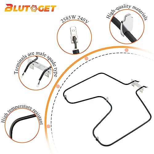 Blutoget WB44K10005 Oven Bake Element for GE/Hotpoint 240V 2585W Bottom Bake