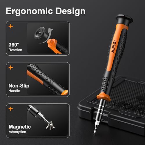 JOREST 40-in-1 Precision Screwdriver Set for Electronics & Devices