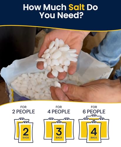 Morton Water Softener Salt Pellets 4-Pack, 40 lb Bags - Softens Hard Water