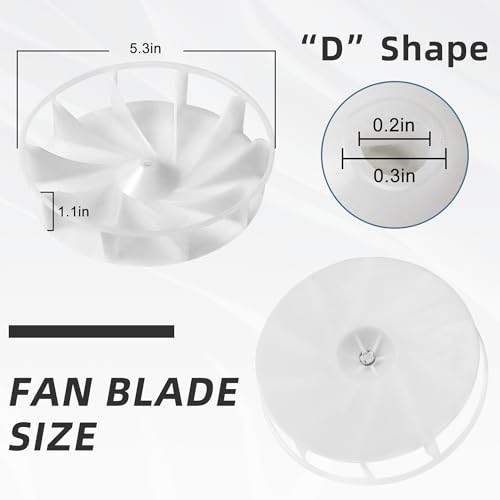 Fetechmate Bathroom Vent Fan Motor Kit Replacement for Nu-Tone, Bro-an 70 CFM, Model S99080166, Variation 1