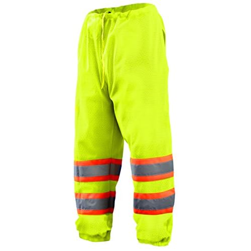 OccuNomix LUX-TEM-YL/XL Class E Premium Mesh Pant