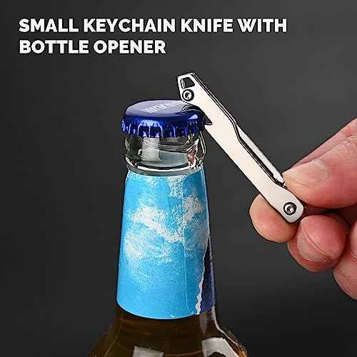 edcfans Folding Scalpel Knife, Small Pocket Knife for Men with 10pcs Surgical Replaceable Blades #11, EDC Utility Knives, Outdoor Edge Knives for Hunting, Skinning