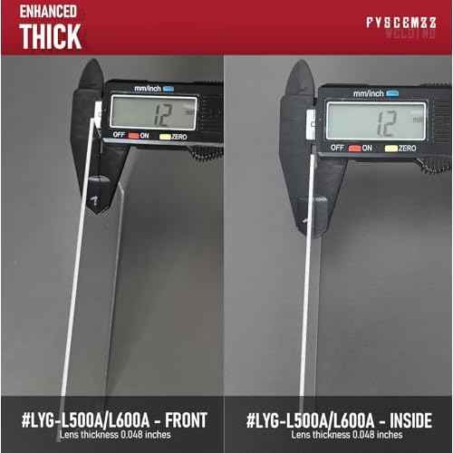 10PCS - LYG-L600A/L500A Welding Helmet Replacement Lenses - Inside Outside Clear Cover Lens Kit