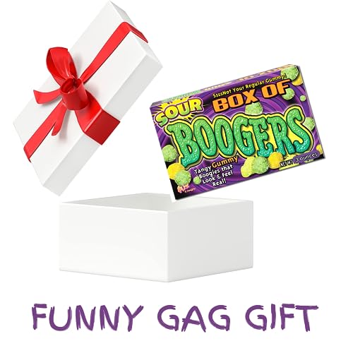 Sour Boogers Gummy Candy Pack - Halloween Prank & Shareable Treats