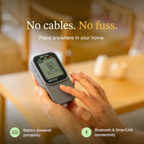 Next Gen Airthings Corentium Home 2 Radon Detector with Bluetooth, Temp & Humidity Sensors