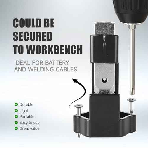 Hammer Lug Crimper Tool for 8 AWG to 4/0 AWG Battery and Welding Cables - Heavy Duty Crimping for Electrical and Automotive Applications