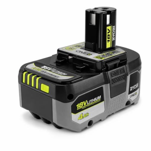 RYOBI ONE+ 18V High Performance Lithium-Ion 4.0 Ah Battery
