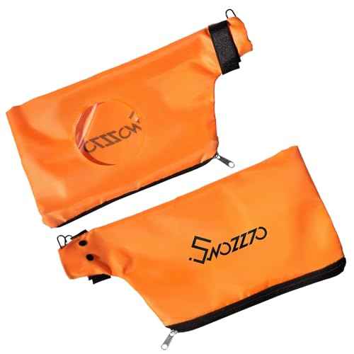 2 PCS Large Capacity Miter Saw Scraps Collector Bag with PVC Transparent Window,Universal Collector Bag for 255 Miter Saw, Scraps Collector Bags for Collecting Wood Chips,Particles from Miter Saws