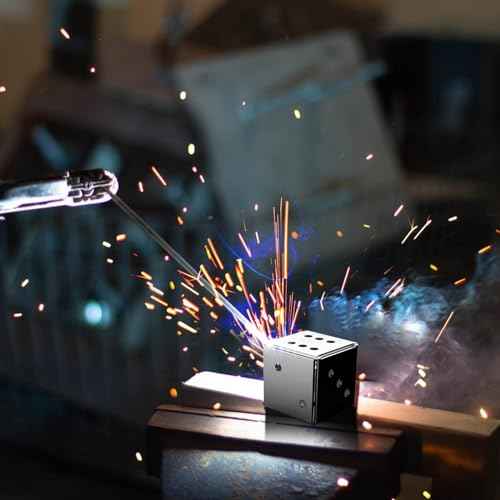 4 PCS Welding Kit Dice Stainless Steels Welding Practice Kit For TIG MIG Gas Arc Arc Stick Welding Training Welding Practice Tools for Beginners