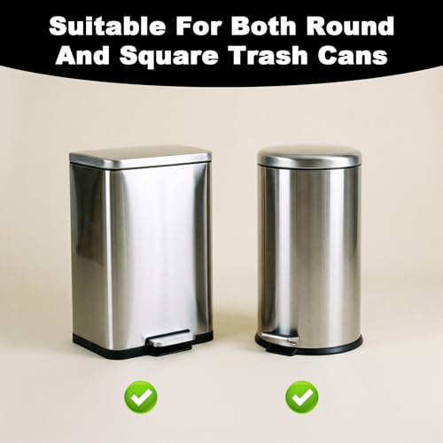Mabor 4-Piece Wall Protectors for Trash Cans — Non-Slip Silicone Floor Pads