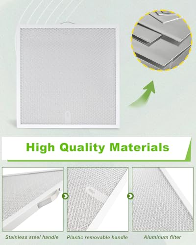 ULXIOM S99010467 11.5 x 11.5 Range Hood Filter for Broan BXT1/NuTone AR1 – Aluminum, 1 Pack