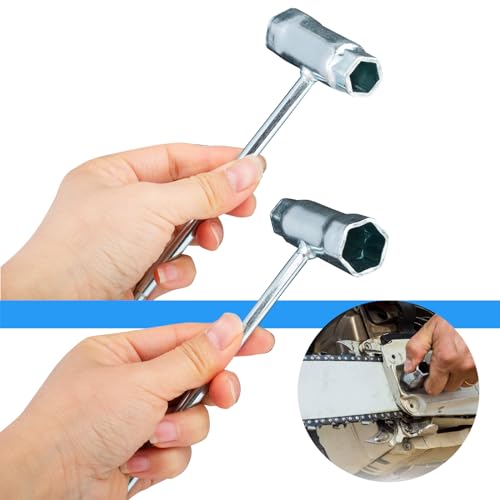 3pack Replacement Combination 13 x 19mm T-Wrench and T27 Torx Screwdriver, Chainsaw Tool Wrench, Chain Saw Scrench