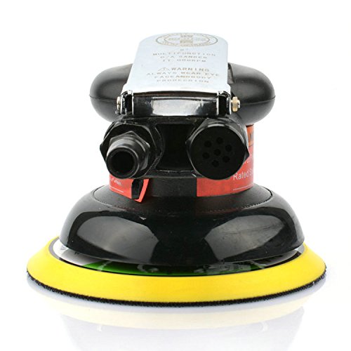 Air Random Orbital Sander 5 Inch Pneumatic Polishing Disc Dual Action PowerGrinding Tool
