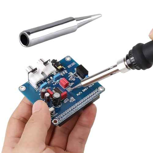 10Pcs Lead-Free 900M-T-B Soldering Iron Tips Solder Welding Replacement Tip Kit for Hakko/Radio Shack/TENMA/QUICK/Aoyue/ATTEN/Yihua Soldering Station with 10g Lead-Free Solder Wire