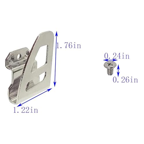 42-70-2653 Belt Hooks Kit For with M18 tool Impact Driver Hammer Drill Replace 2604-20, 2604-22, 2604-22CT, 2797-22 (9 Pack)