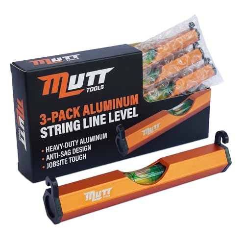 3 Inch Aluminum String Line Level for Masonry & Construction