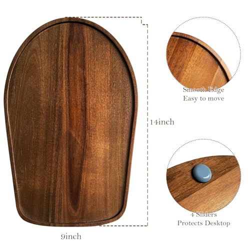 Acacia Wood Mixer Slider Mat for KitchenAid 4.5-5 Qt Tilt-Head Stand Mixer - Klxuyuo
