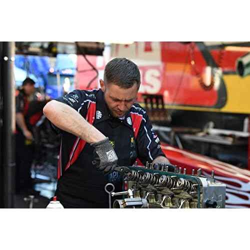 Mechanix Wear Shop Apron - Heavy Duty Industry Grade Work Apron - Liquid Resistant - Multiple Storage Pockets - Machine Washable - Adjustable Straps - One Size Fits All - Black