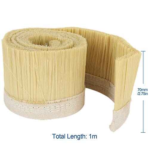 70mm Dust Shoe Brush CNC Vacuum Brush Work on Engraving Machine Vacuum Cleaner CNC Router(1M Length)
