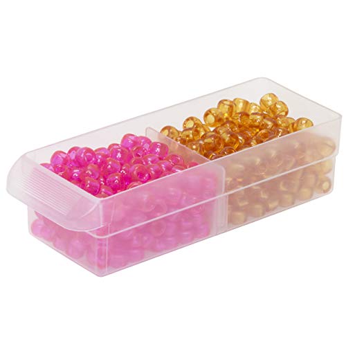 Akro-Mils 40716 Plastic Width Dividers for Small Drawers, 16-Pack, Clear – for Akro-Mils Cabinets (Dividers)
