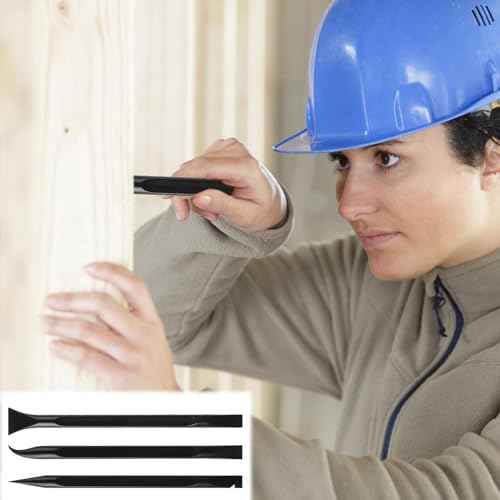 12 Pieces Plastic Putty Knife Set 2" / 3" / 6" Flexible Scraper Tool and Detail Scraper Tool Multipurpose Spatula Paint Scrapers, for Spackling, Patching, and Painting Wood or Wall